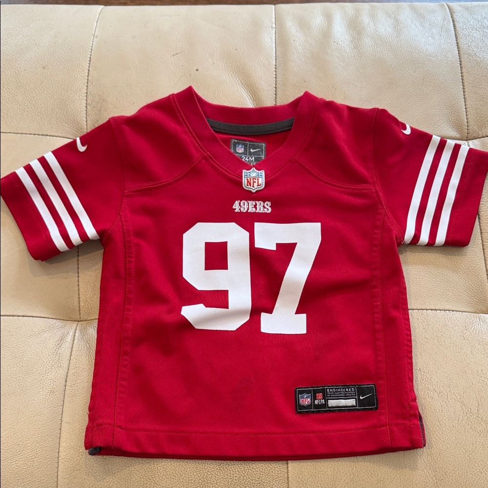 Nike Kids Red NFL Team Jersey Nick Bosa